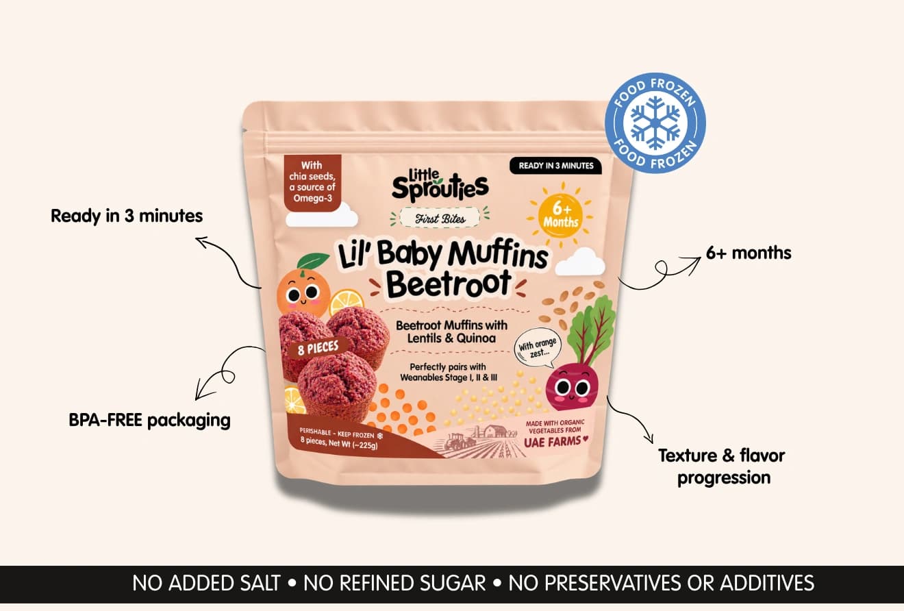 Lil' Baby Muffins | Beetroot