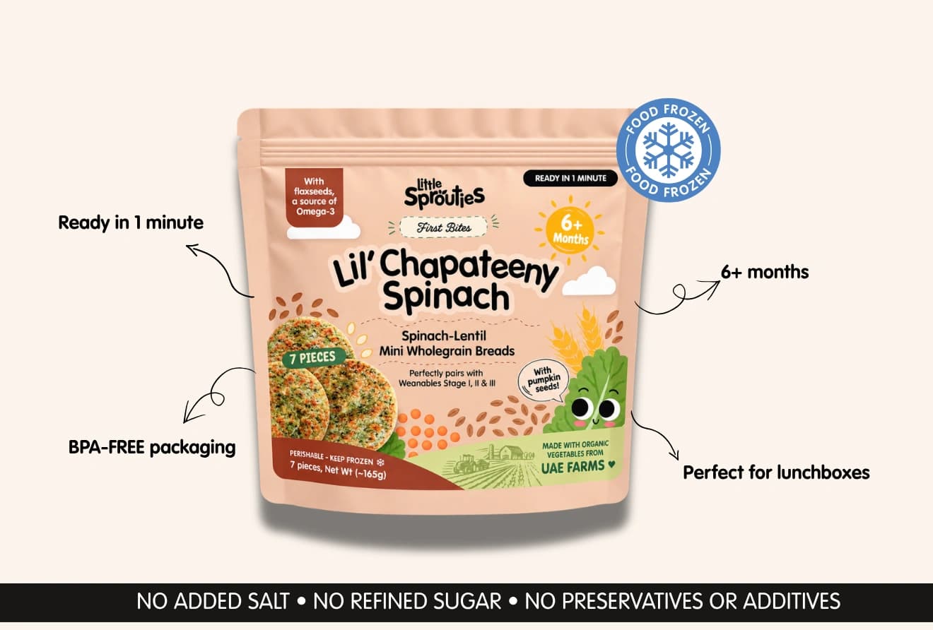 Lil' Chapateeny | Spinach