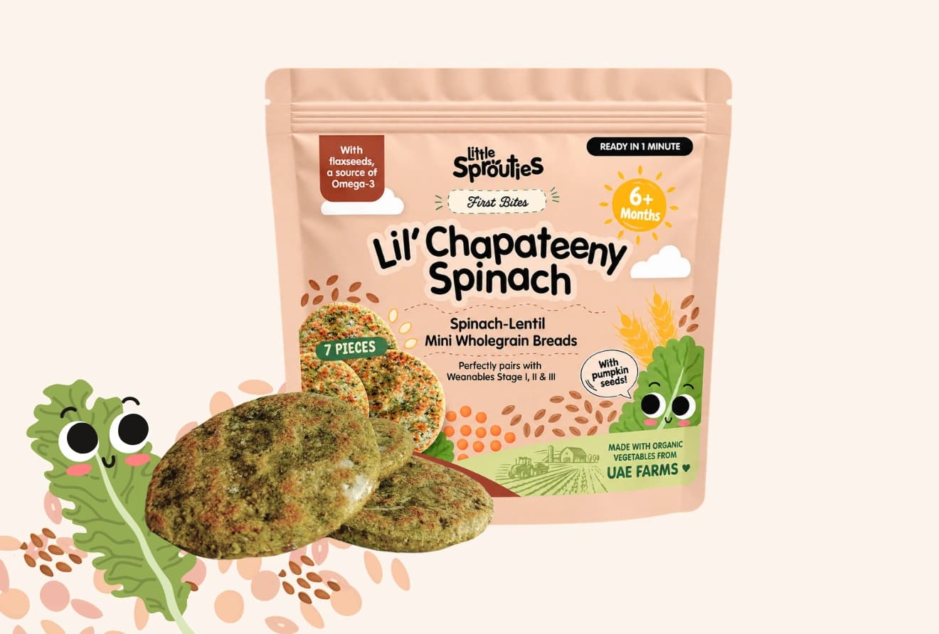 Lil' Chapateeny | Spinach