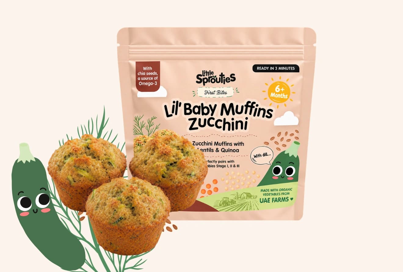 Lil' Baby Muffins | Zucchini