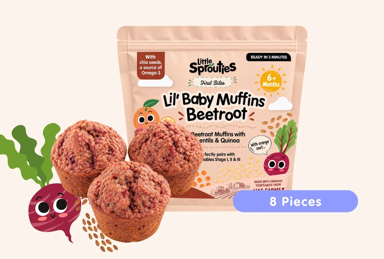 Lil' Baby Muffins | Beetroot